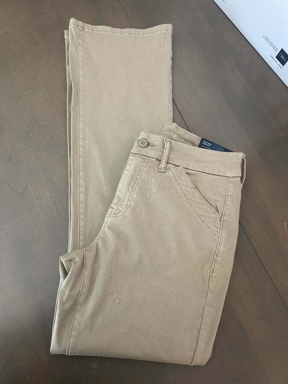 American Eagle High-Rise Stretch Curvy Kick Boot Pants Size 4 Regular (27W)